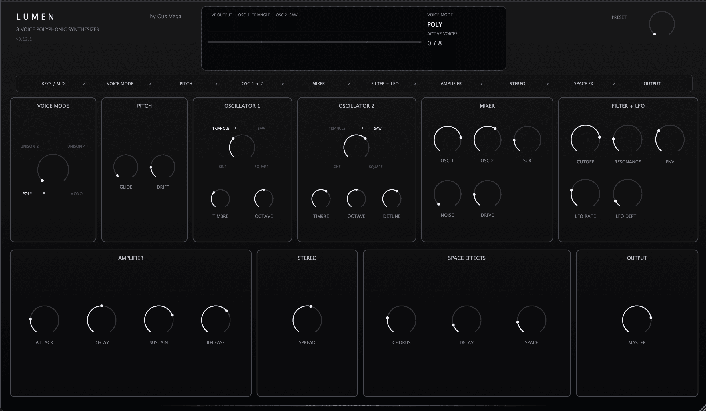 LUMEN interface