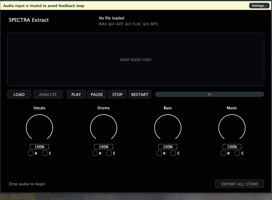 SPECTRA interface