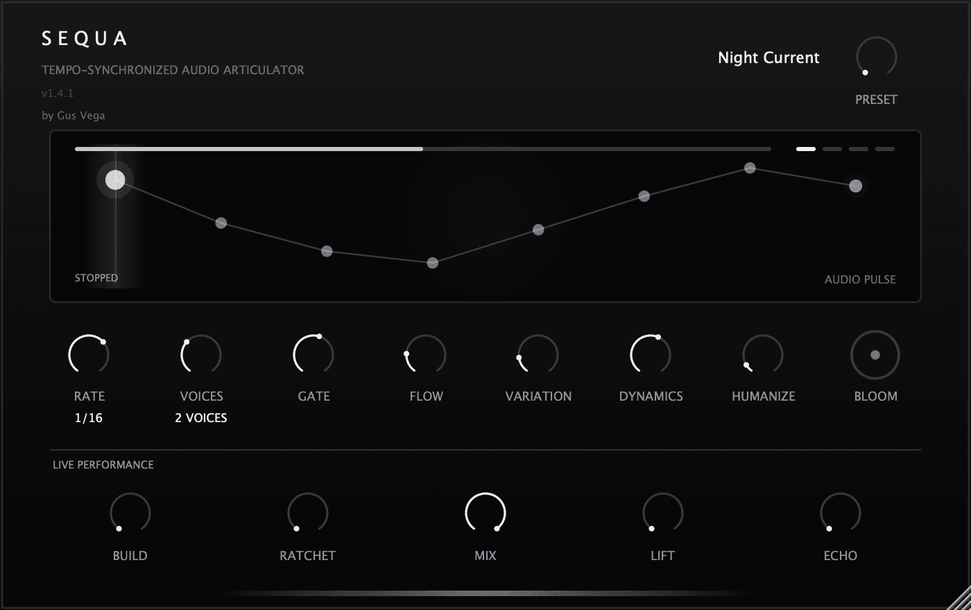 SEQUA software interface
